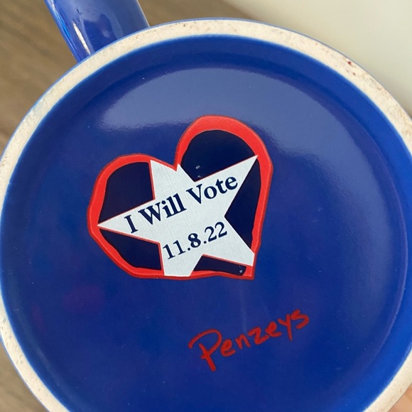 Penzeys CHOOSE LOVE ‘I Will Vote’ 11-8-22 Coffee Mug NWOB - Picture 6 of 7